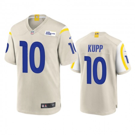 Los Angeles Rams #10 Cooper Kupp Men's Nike Game NFL Jersey - Bone