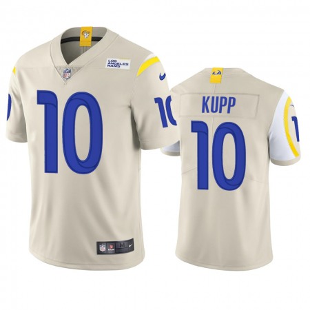 Los Angeles Rams #10 Cooper Kupp Men's Nike Vapor Limited NFL Jersey - Bone