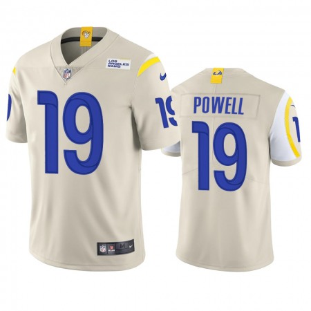 Los Angeles Rams #19 Brandon Powell Men's Nike Vapor Limited NFL Jersey - Bone