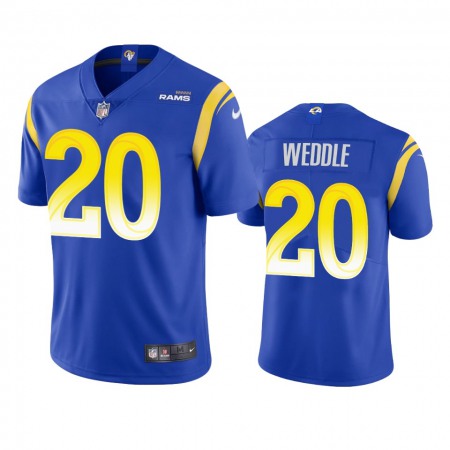 Los Angeles Rams #20 Eric Wddle Men's Nike Vapor Limited NFL Jersey - Royal