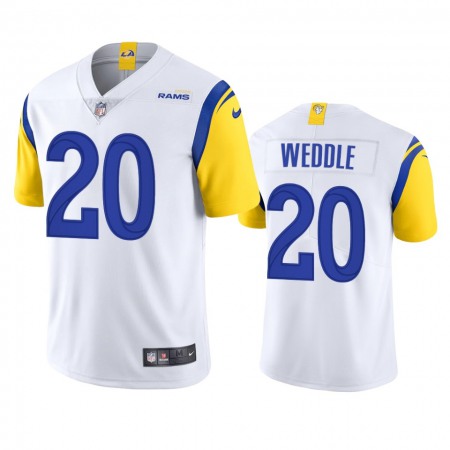 Los Angeles Rams #20 Eric Weddle Men's Nike Alternate Vapor Limited NFL Jersey - White