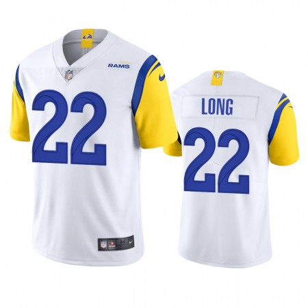 Los Angeles Rams #22 David Long Men's Nike Alternate Vapor Limited NFL Jersey - White