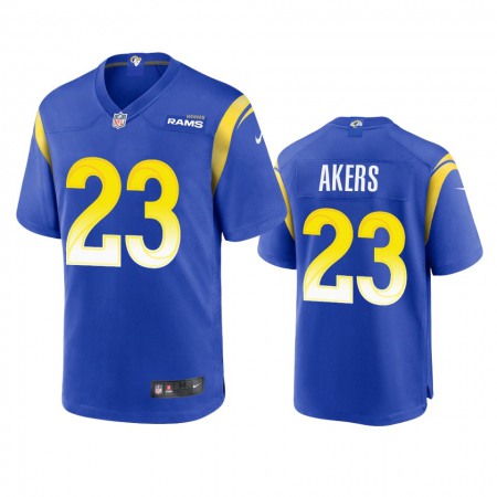 Los Angeles Rams #23 Cam Akers Men's Nike Game NFL Jersey - Royal