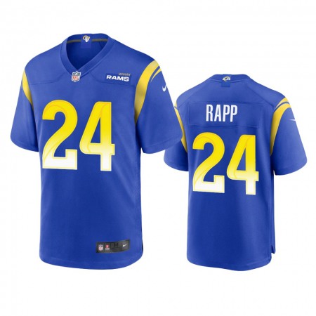 Los Angeles Rams #24 Taylor Rapp Men's Nike Game NFL Jersey - Royal