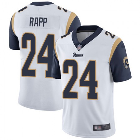 Nike Rams #24 Taylor Rapp White Men's Stitched NFL Vapor Untouchable Limited Jersey