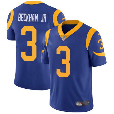 Nike Rams #3 Odell Beckham Jr. Royal Blue Alternate Men's Stitched NFL Vapor Untouchable Limited Jersey