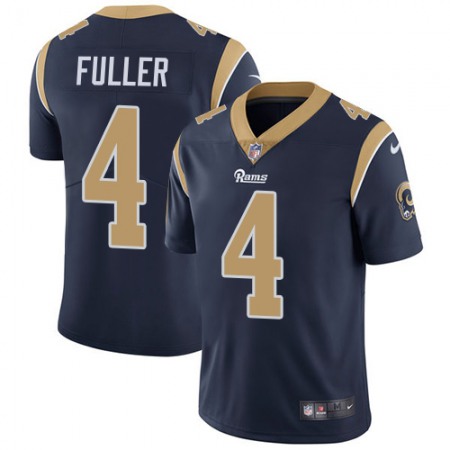 Nike Rams #4 Jordan Fuller Navy Blue Team Color Men's Stitched NFL Vapor Untouchable Limited Jersey