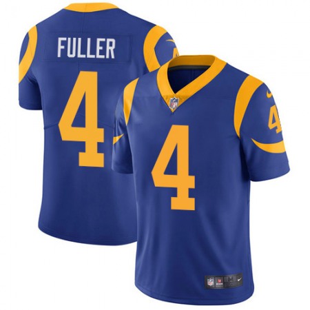 Nike Rams #4 Jordan Fuller Royal Blue Alternate Men's Stitched NFL Vapor Untouchable Limited Jersey