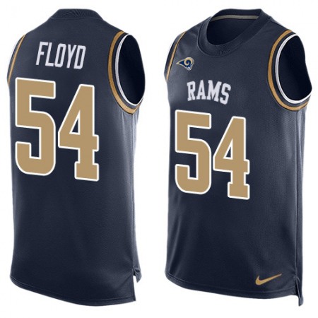 Nike Rams #54 Leonard Floyd Navy Blue Team Color Men's Stitched NFL Limited Tank Top Jersey