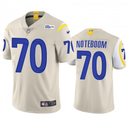 Los Angeles Rams #70 Joseph Noteboom Men's Nike Vapor Limited NFL Jersey - Bone