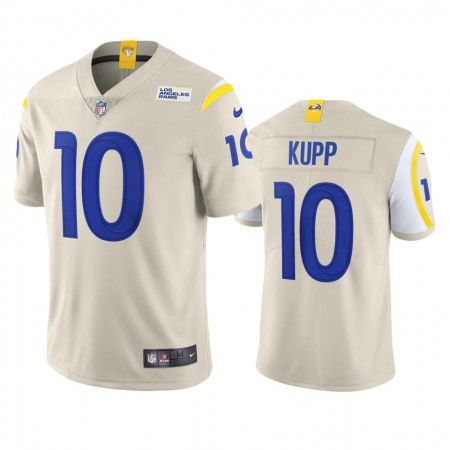 Los Angeles Rams #10 Cooper Kupp Men's Nike Vapor Limited NFL Jersey - Bone