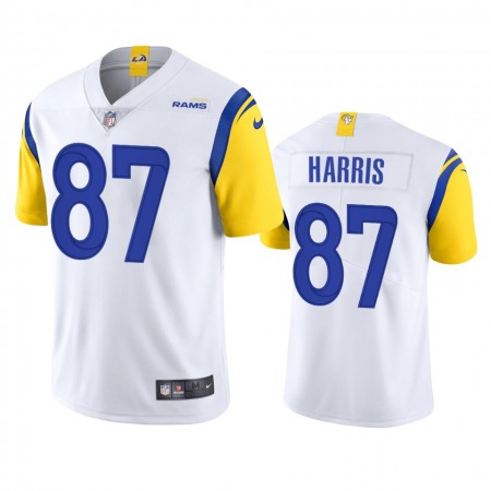 Los Angeles Rams #87 Jacob Harris Men's Nike Alternate Vapor Limited NFL Jersey - White