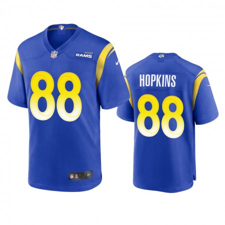 Los Angeles Rams #88 Brycen Hopkins Men's Nike Game NFL Jersey - Royal