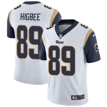 Nike Rams #89 Tyler Higbee White Men's Stitched NFL Vapor Untouchable Limited Jersey