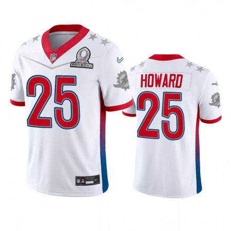 Nike Dolphins #25 Xavien Howard Men's NFL 2022 AFC Pro Bowl Game Jersey White