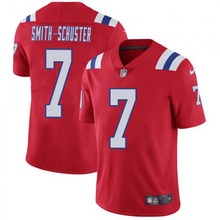 Nike Patriots #7 JuJu Smith-Schuster Red Alternate Men's Stitched NFL Vapor Untouchable Limited Jersey