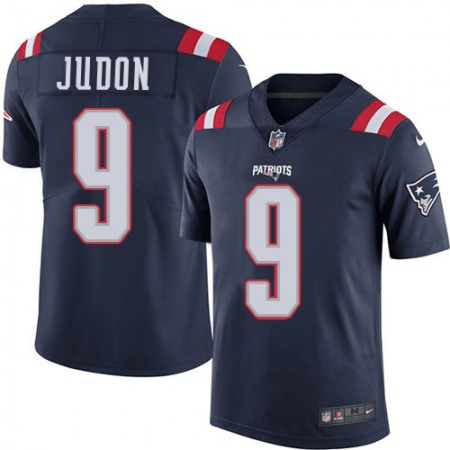 Nike Patriots #9 Matt Judon Navy Blue Men's Stitched NFL Limited Rush Jersey