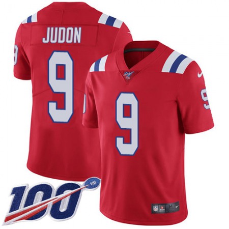 Nike Patriots #9 Matt Judon Red Alternate Men's Stitched NFL 100th Season Vapor Limited Jersey