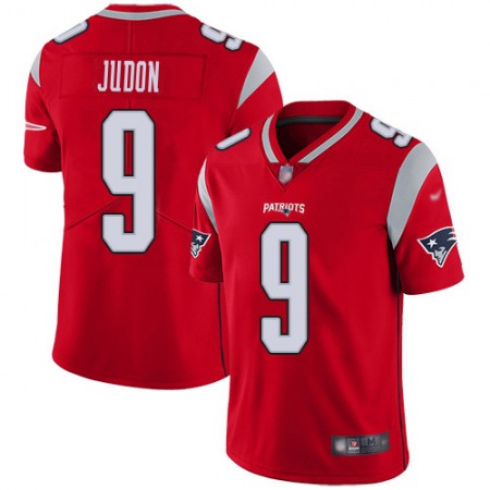 Nike Patriots #9 Matt Judon Red Men's Stitched NFL Limited Inverted Legend Jersey