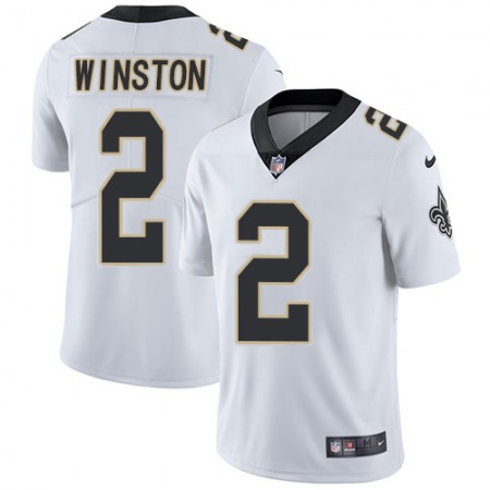 Nike Saints #2 Jameis Winston White Men's Stitched NFL Vapor Untouchable Limited Jersey