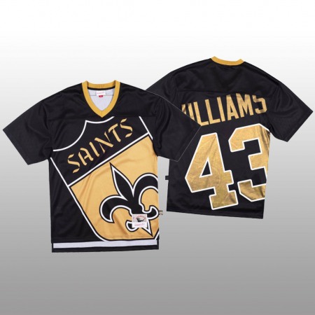NFL New Orleans Saints #43 Marcus Williams Black Men's Mitchell & Nell Big Face Fashion Limited NFL Jersey