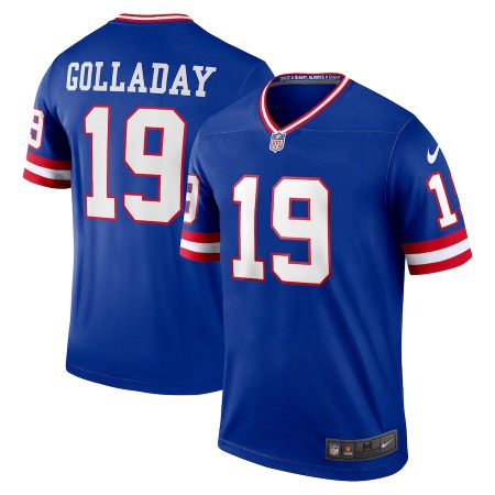 New York Giants #19 Kenny Golladay Nike Men's Royal Classic Player Legend Jersey