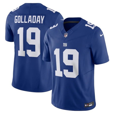 New York Giants #19 Kenny Golladay Nike Men's Royal Vapor F.U.S.E. Limited Jersey