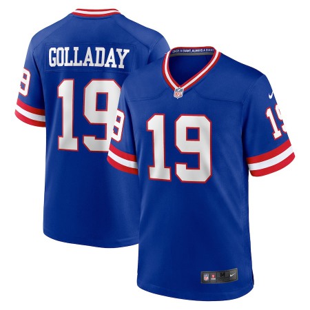 New York Giants #19 Kenny Golladay Royal Nike Men's Classic Retired Player Game Jersey