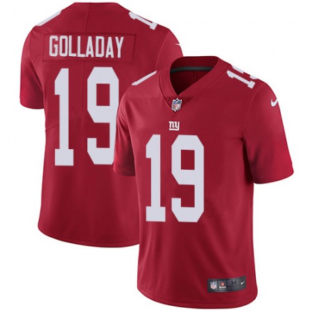Nike Giants #19 Kenny Golladay Red Alternate Men's Stitched NFL Vapor Untouchable Limited Jersey