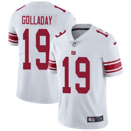 Nike Giants #19 Kenny Golladay White Men's Stitched NFL Vapor Untouchable Limited Jersey