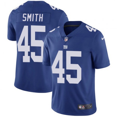 Nike Giants #45 Jaylon Smith Royal Blue Team Color Men's Stitched NFL Vapor Untouchable Limited Jersey
