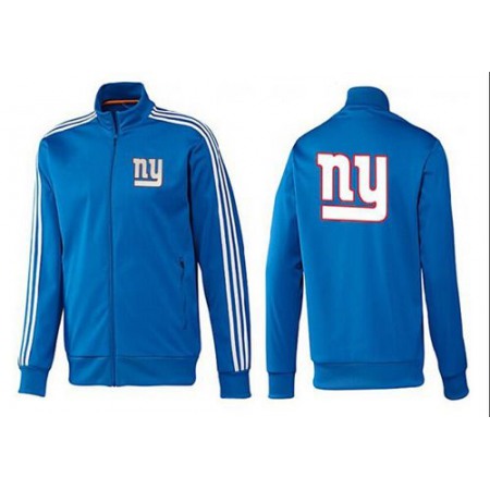 NFL New York Giants Team Logo Jacket Blue_3