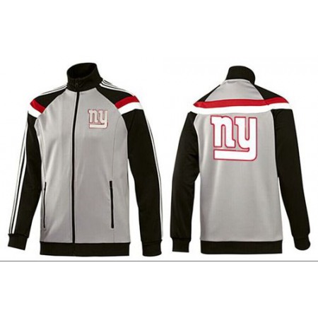 NFL New York Giants Team Logo Jacket Grey