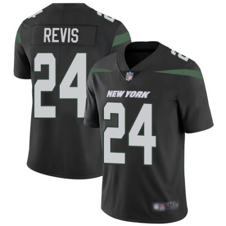Nike Jets #24 Darrelle Revis Black Alternate Men's Stitched NFL Vapor Untouchable Limited Jersey