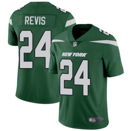 Nike Jets #24 Darrelle Revis Green Team Color Men's Stitched NFL Vapor Untouchable Limited Jersey
