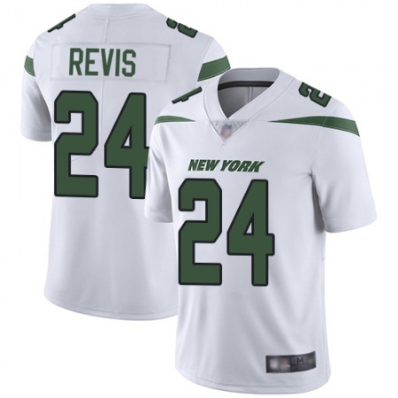 Nike Jets #24 Darrelle Revis White Men's Stitched NFL Vapor Untouchable Limited Jersey
