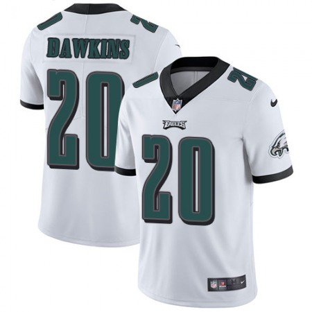 Nike Eagles #20 Brian Dawkins White Men's Stitched NFL Vapor Untouchable Limited Jersey