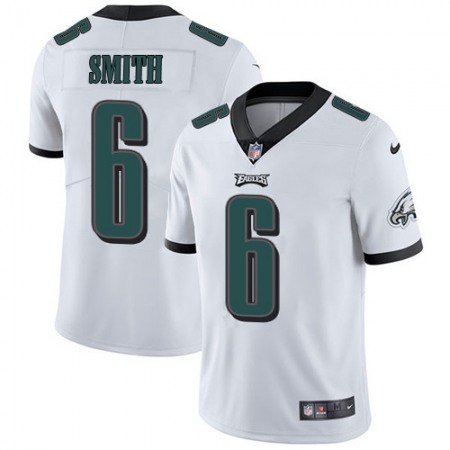 Nike Eagles #6 DeVonta Smith White Men's Stitched NFL Vapor Untouchable Limited Jersey