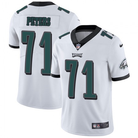 Nike Eagles #71 Jason Peters White Men's Stitched NFL Vapor Untouchable Limited Jersey