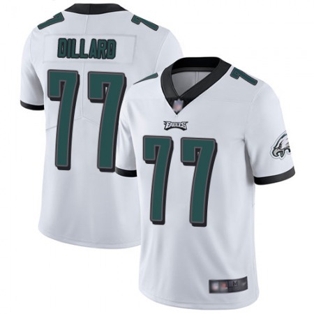 Nike Eagles #77 Andre Dillard White Men's Stitched NFL Vapor Untouchable Limited Jersey