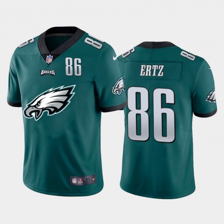 Philadelphia Eagles #86 Zach Ertz Green Men's Nike Big Team Logo Player Vapor Limited NFL Jersey