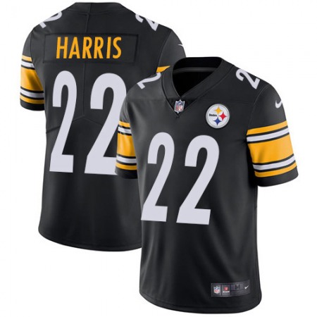 Nike Steelers #22 Najee Harris Black Team Color Men's Stitched NFL Vapor Untouchable Limited Jersey