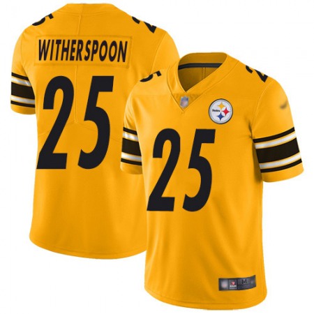 Nike Steelers #25 Ahkello Witherspoon Gold Men's Stitched NFL Limited Inverted Legend Jersey
