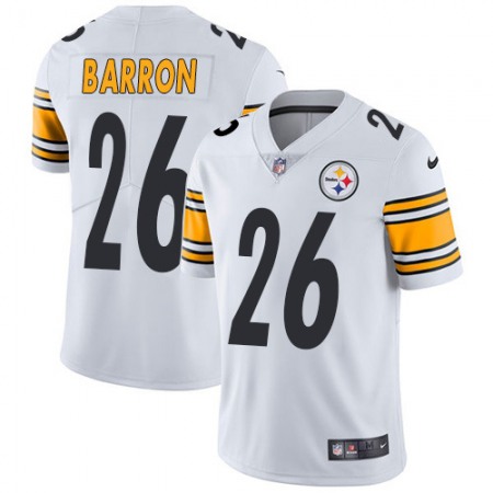 Nike Steelers #26 Mark Barron White Men's Stitched NFL Vapor Untouchable Limited Jersey