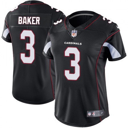 Nike Cardinals #3 Budda Baker Black Alternate Women's Stitched NFL Vapor Untouchable Limited Jersey