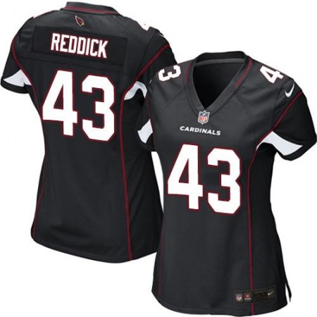 Nike Cardinals #43 Haason Reddick Black Alternate Women's Stitched NFL Elite Jersey