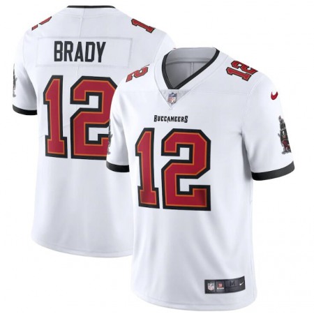 Tampa Bay Buccaneers #12 Tom Brady Youth Nike White Vapor Limited Jersey