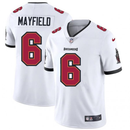 Tampa Bay Buccaneers #6 Baker Mayfield Youth Nike White Vapor Limited Jersey