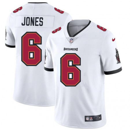 Tampa Bay Buccaneers #6 Julio Jones Youth Nike White Vapor Limited Jersey