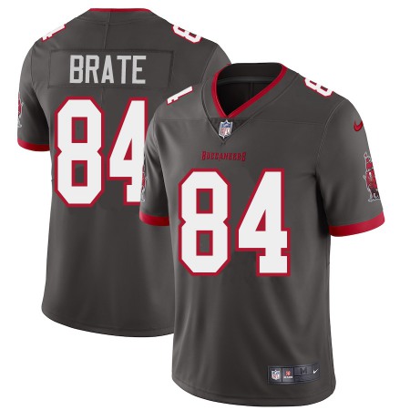 Tampa Bay Buccaneers #84 Cameron Brate Youth Nike Pewter Alternate Vapor Limited Jersey